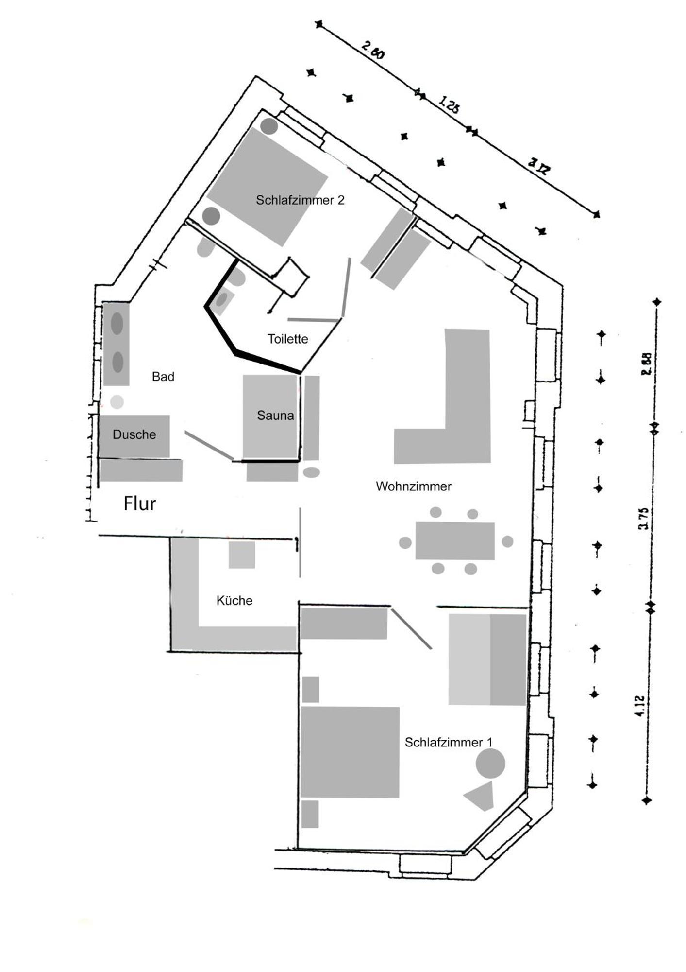 Apartment Kronprinz Zentral Mit Infrarot-Sauna Eisenach Eksteriør billede